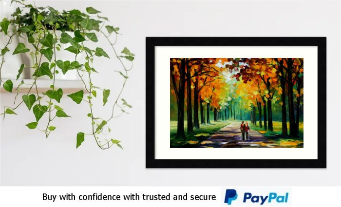 Autumn Walks Framed Print