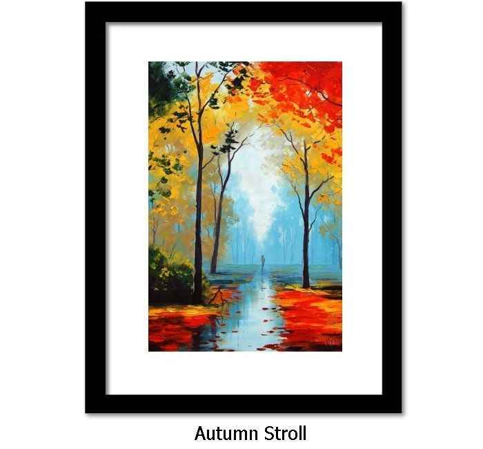 Autumn Art Framed Print