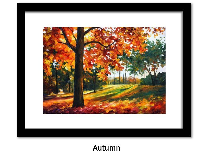 Autumn Art Framed Print