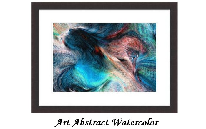 Art Abstract Watercolor