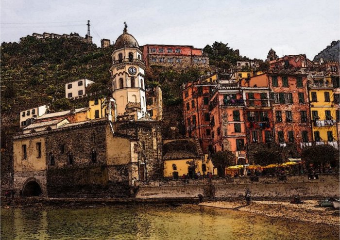 Cinque Terre Art 