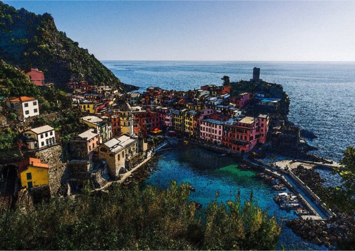 Cinque Terre Art 