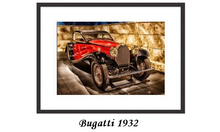 Bugatti 1932 Framed Print Bugatti 1932 Framed Print