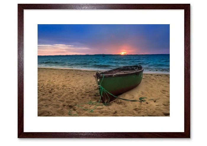 Boat Sea Sunset Water The Fisherman Fishing Ocean 