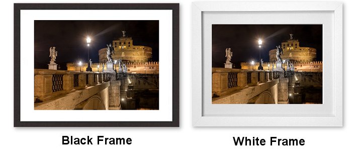 Castle Sant Angelo Framed Print