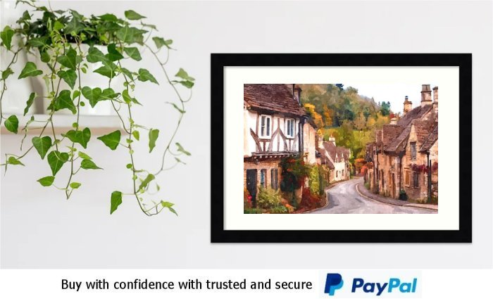 Cotswolds Art Framed Print