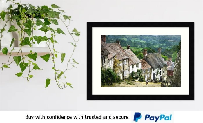 Cotswolds Art Framed Print