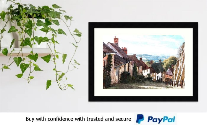 Cotswolds Art Framed Print