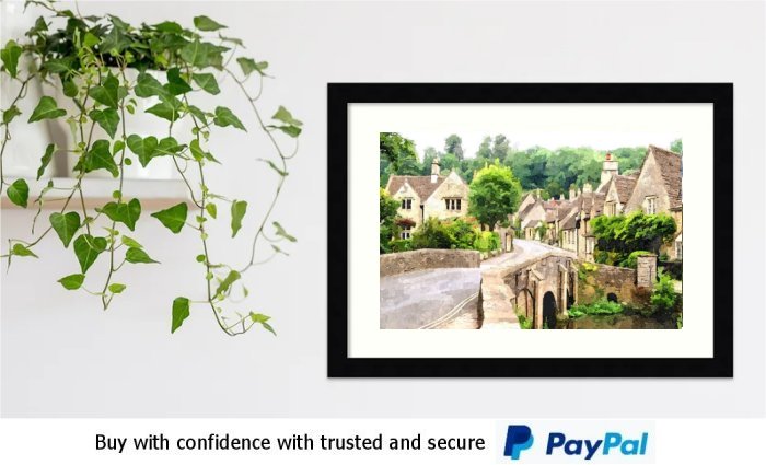 Cotswolds Art Framed Print