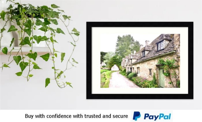 Cotswolds Art Framed Print