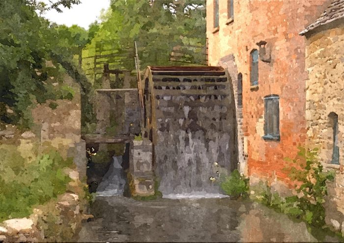 Cotswolds Art Framed Print