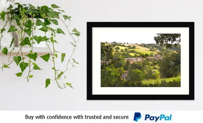 Cotswolds Art Framed Print