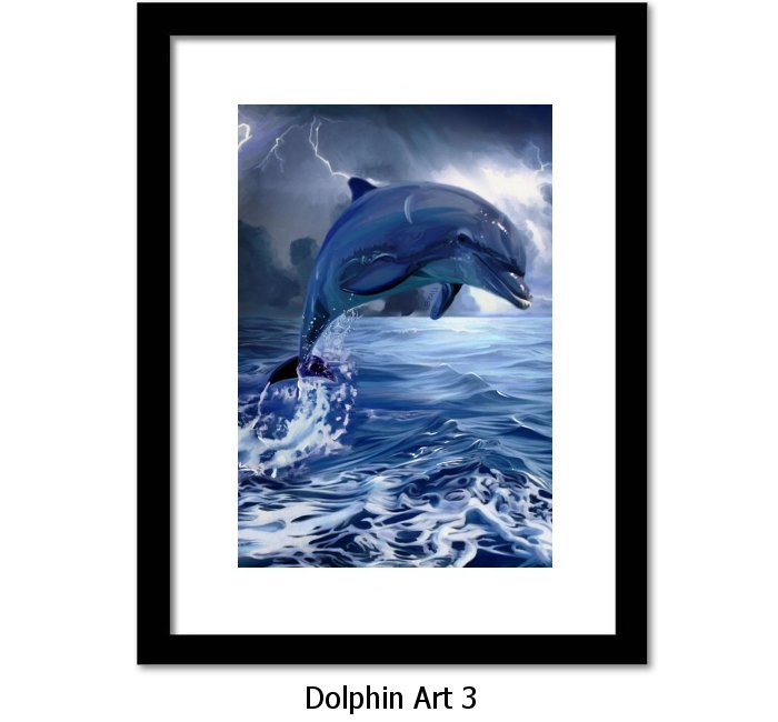 Dolphin Art Print