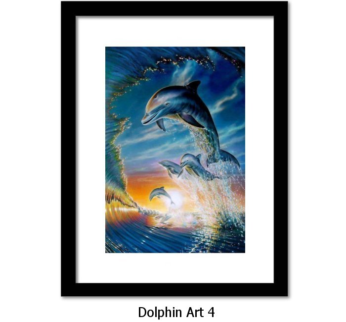 Dolphin Art Print