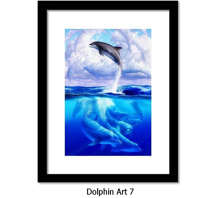 Dolphin Art Print