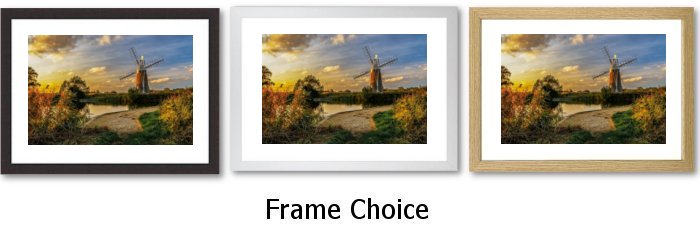 Norfolk Broads Framed print