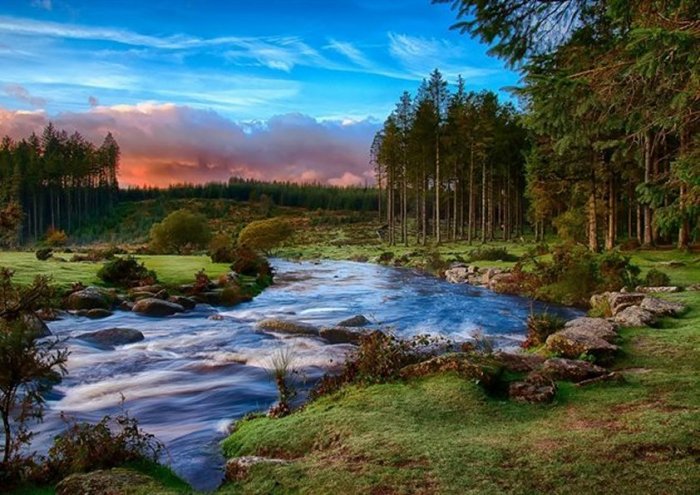 Exmoor National Park Framed Print