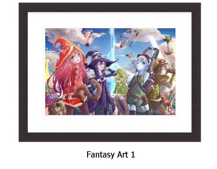 Fantasy Framed Prints