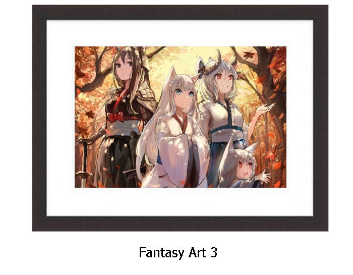 Fantasy Framed Prints