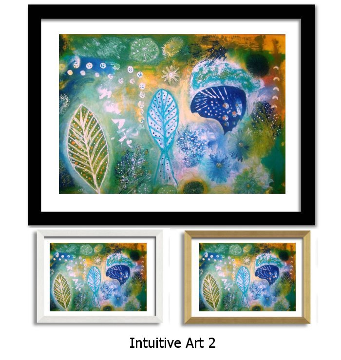 Intuitive Art Framed Print