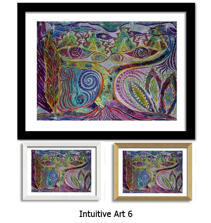 Intuitive Art Framed Print