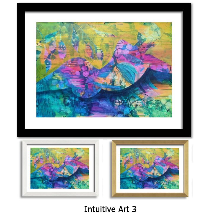 Intuitive Art Framed Print