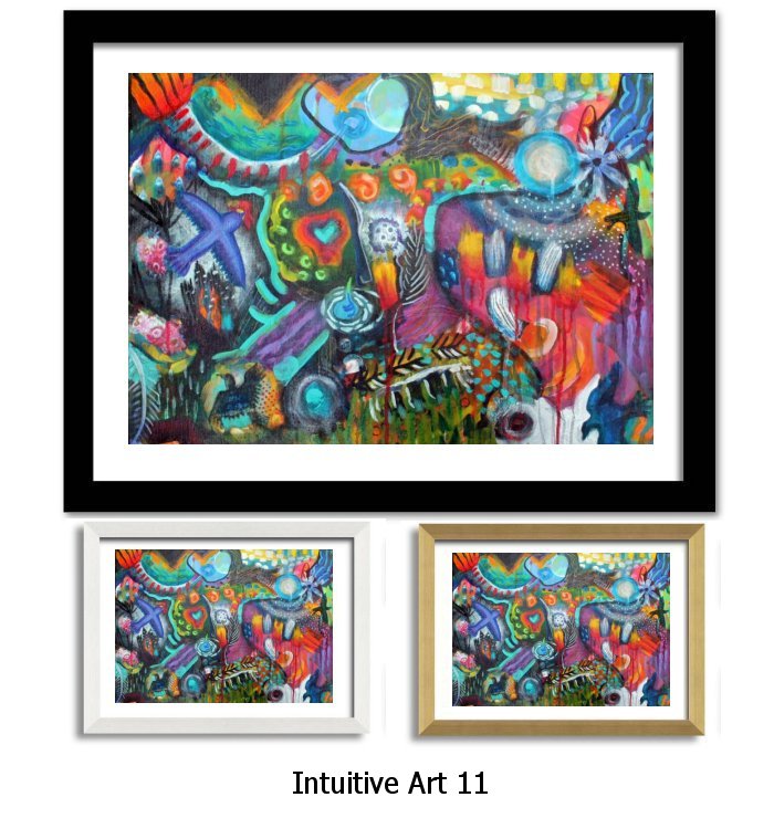 Intuitive Art Framed Print