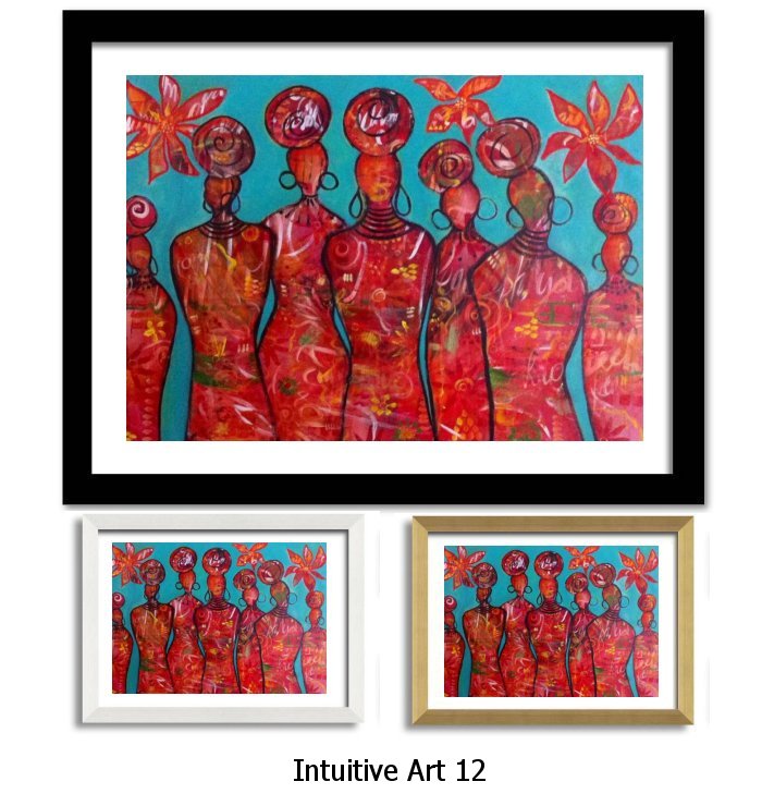 Intuitive Art Framed Print