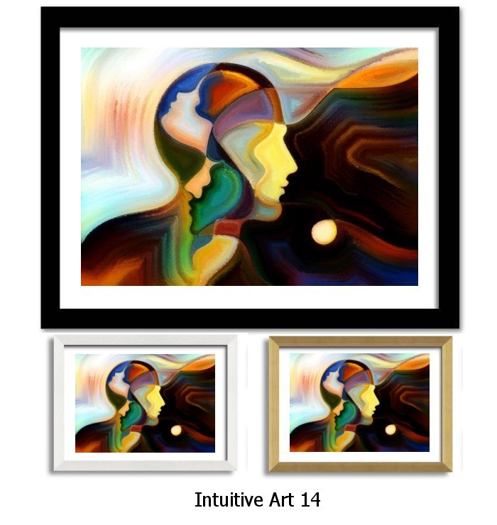 Intuitive Art Framed Print