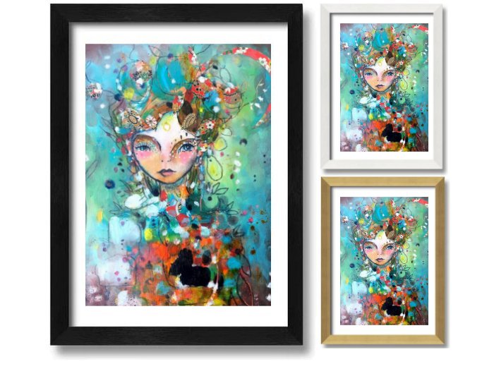 Intuitive Art Framed Print