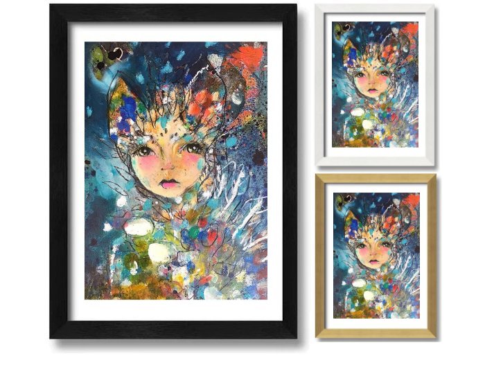 Intuitive Art Framed Print