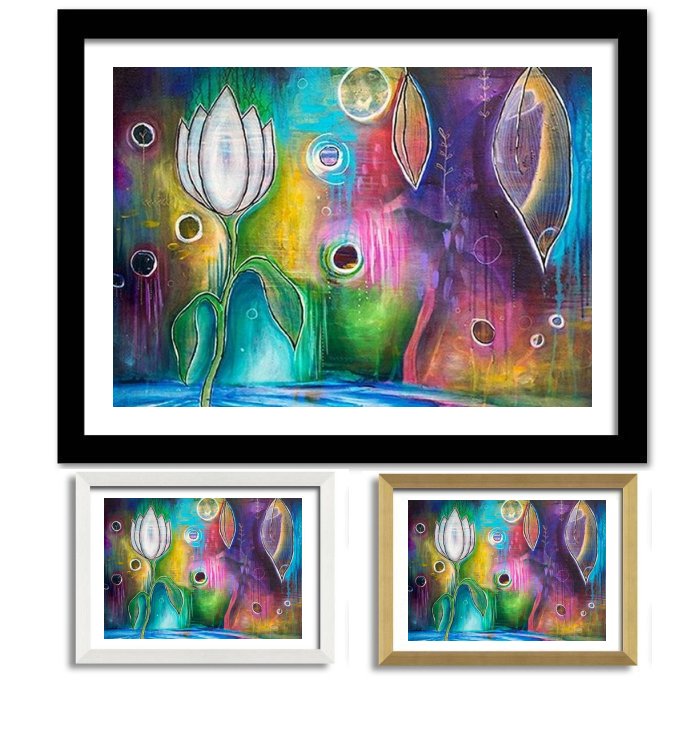 Intuitive Art Framed Print