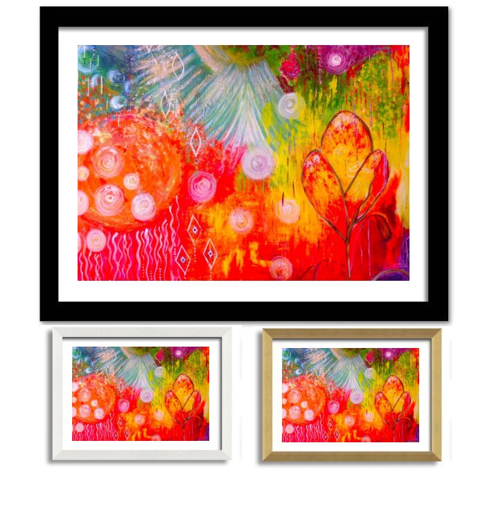 Intuitive Art Framed Print