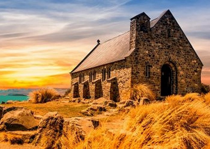 Ancient Church Wall Art Print