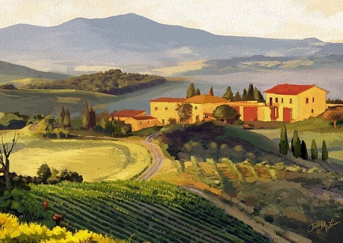 Landscape Art Wall Art Print