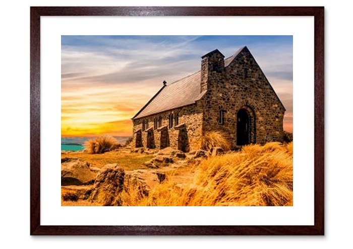 Ancient Church Wall Art Print