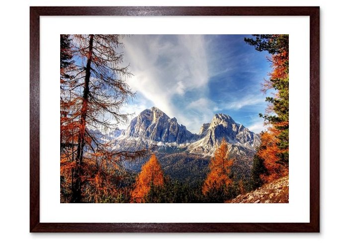 Italian Dolomites Wall At Print