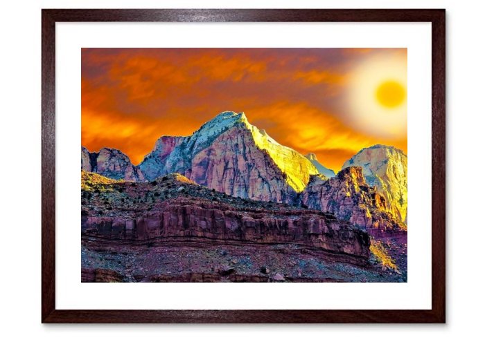 Utah Landscape Wall Art Print