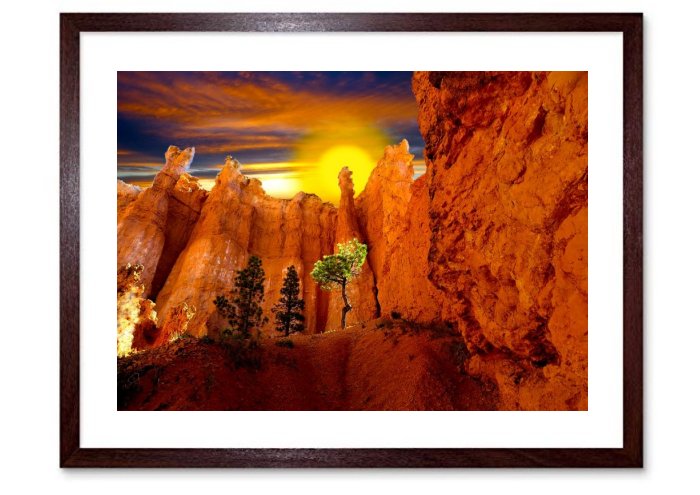 Utah Landscape Wall Art Print