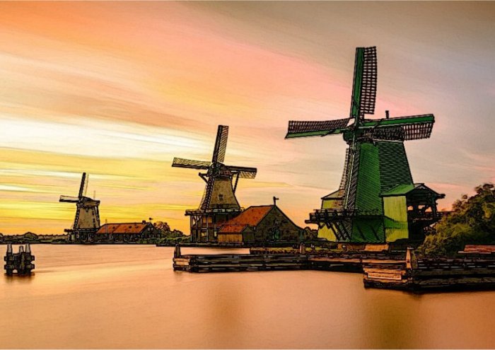 Windmill Art 