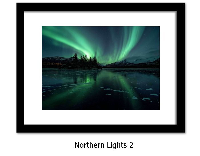 Northern Lights Framed Prints