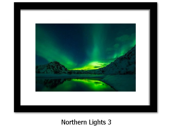 Northern Lights Framed Prints