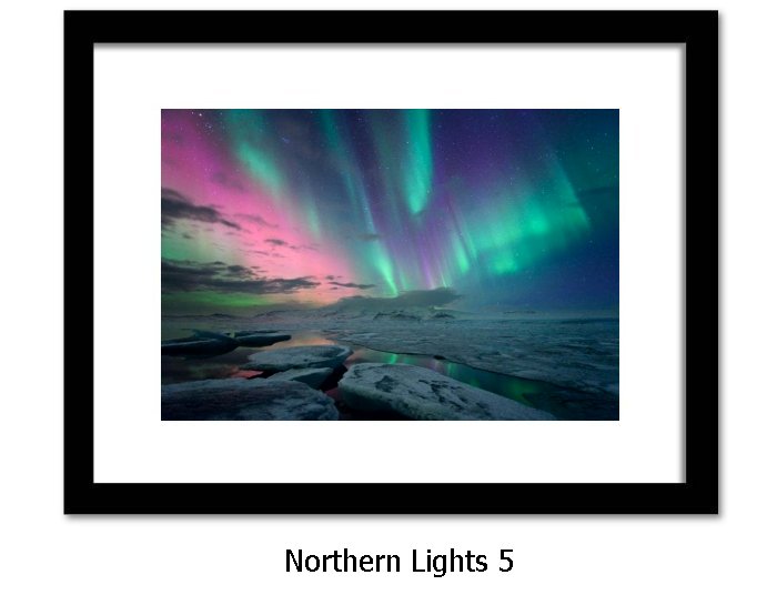 Northern Lights Framed Prints