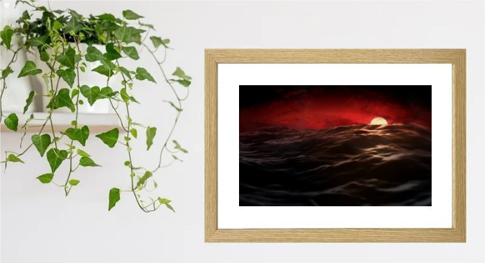 Ocean Sunset Framed Print