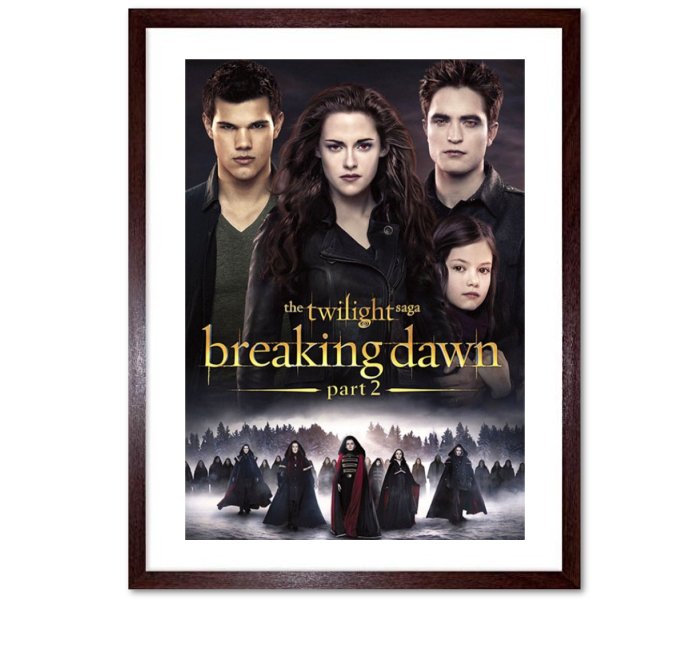 Breaking Dawn Framed Prints