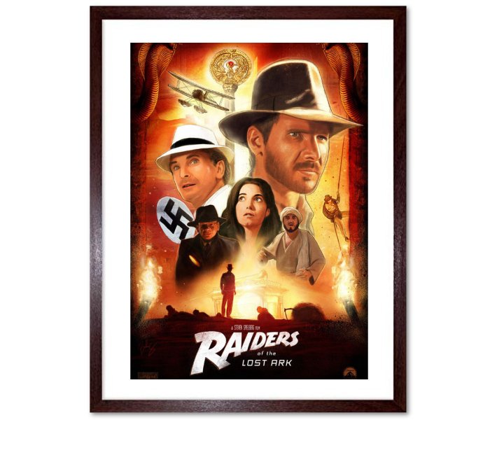 Raiders Of The Lost Ark Framed Prints