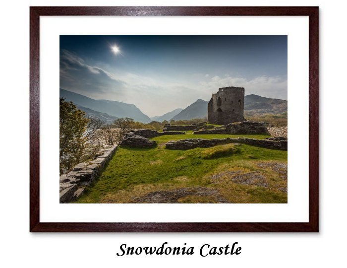 Snowdonia Castle Framed Print