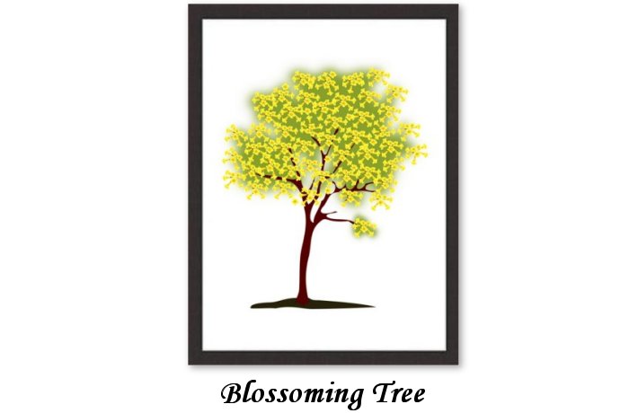 Blossoming Tree Framed Print