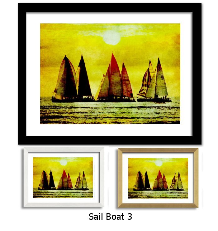 Sailboat Framed Print 