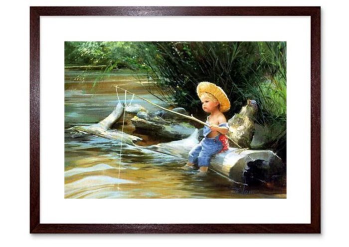 Boy Fishing